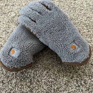Carhartt Soft Gray Sherpa Gloves